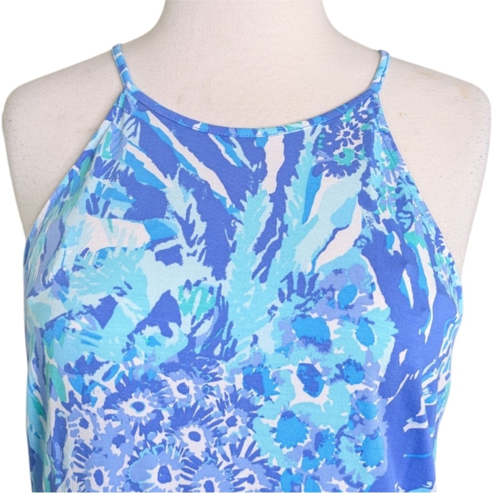 Lilly Pulitzer Margot Maxi Dress-Blue Haven Hey Hey Soleil - Picture 5 of 8